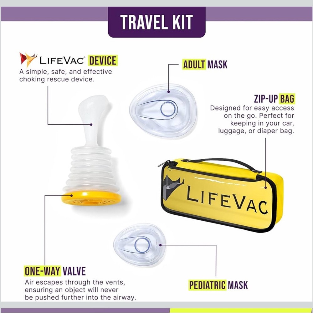 Authentic LifeVac Home Kit 2 Pack - Portable Suction Rescue Device - Picture 3 of 4
